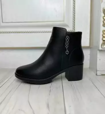 Низкие ботинки, женские, М90125,  36-40, черные